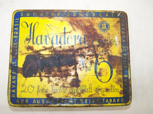 Ancienne boîte cigarettes - ancienne, À