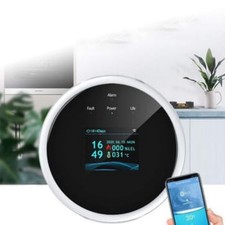 Détecteur de fuite de gaz WiFi, alarme GPL/Naturel, LED, capteur intelligent