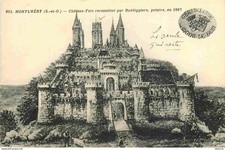 91 - Montlhery - Le Château Fort reconstitué par Rodiggiero peintre en 1897 - CP