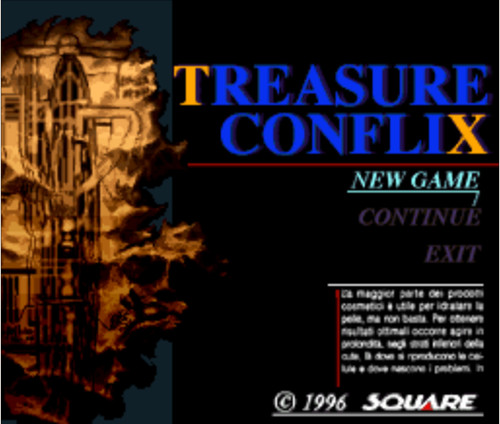 Treasure conflix satellaview - treasure, (satellaview