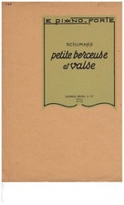 Schumann Petite berceuse et