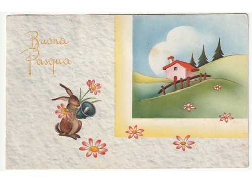 Joyeuses pâques carte postale - joyeuses,