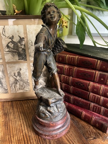 Statuette regule enfant - regule,