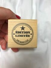 Scrapbooking Tampons Bois