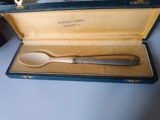 Ancienne Cuillère A Bouillie Art Déco