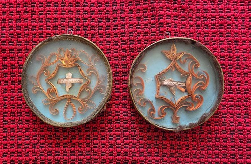 Paire reliquaires - de,