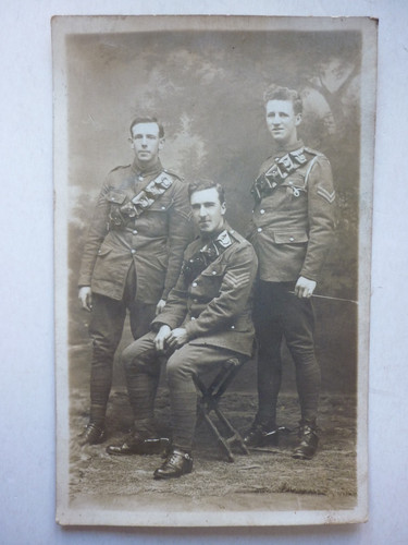 Photo soldats anglais ww1 1917