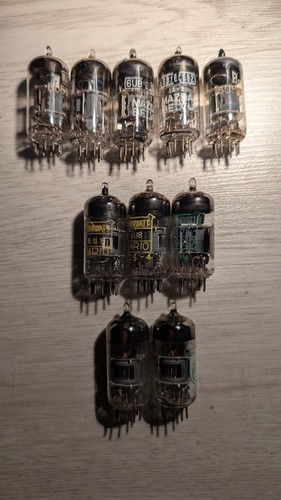 Lot tubes lampe - tubes,