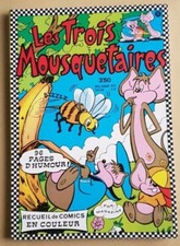 BD RECUEIL Les Trois Mousquetaires n° 72 - Pop Magazine - Arédit 1973 TBE