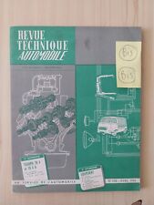 Revue Technique TRIUMPH TR 4 TR 4 A Rta Triumph Tr4 A Tr4 1966