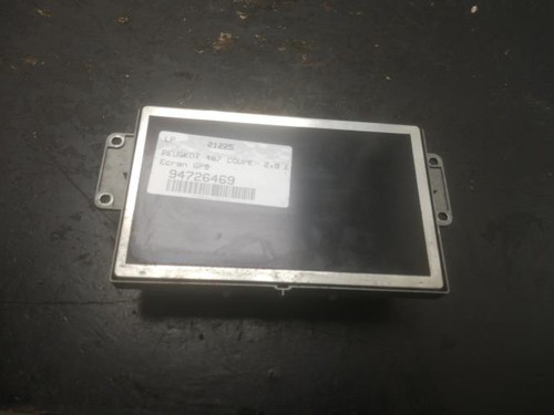 Ecran gps peugeot - peugeot, coupe