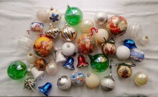 Boules décorations vintage de Noël (5 photos)