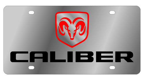 Chrome dodge caliber logo - chrome,