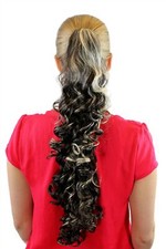 Postiche Brun-Blond-Mix Env