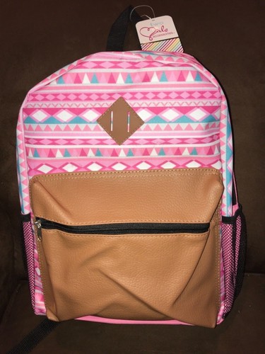 Backpack aztec pink white - backpack,