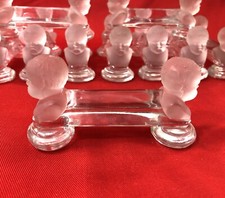 1 porte couteau en cristal de