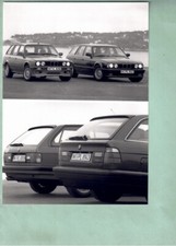 photo de presse / press photo original BMW Serie 5 Touring E34 /Serie 3 E30 1992