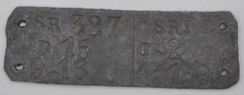 Guerre plaque plomb - guerre,