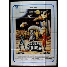Affiche Guerre Des Étoiles STAR WARS La Guerre Des Robots Antonio Sabato A09