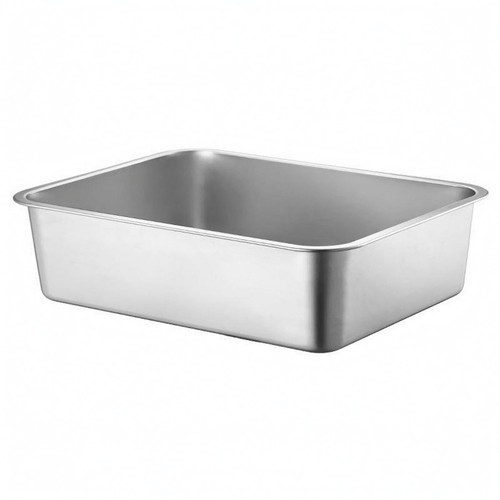 Plateau inox rectangulaire - inox,