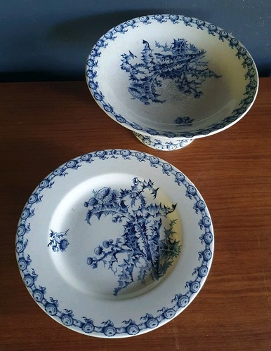 Lot anciens compotiers - lot,