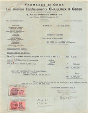 1943 FROMAGES EN GROS LES