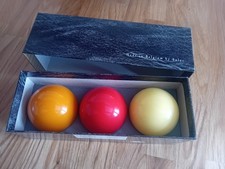 jeu de 3 billes aramith pro cup billard français carambole