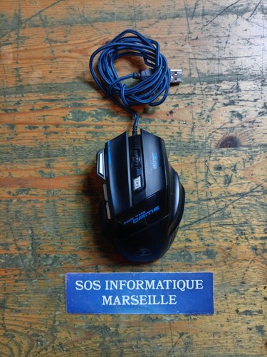 Souris gaming filaire zelotes - gaming,