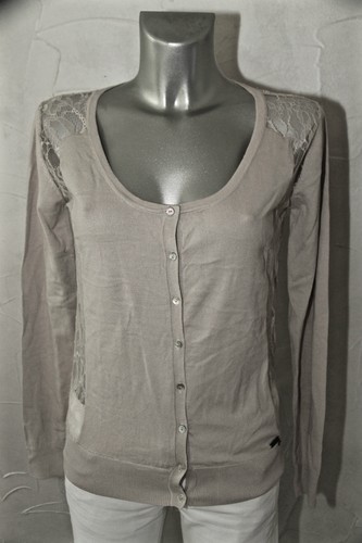 Joli gilet dentelle coton - gilet,