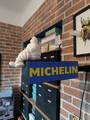 Lampe michelin double face - double,