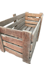 ANCIENNE CAISSE EN BOIS  COFFRE MALLE. FRUIT LÉGUME MARECHAIS