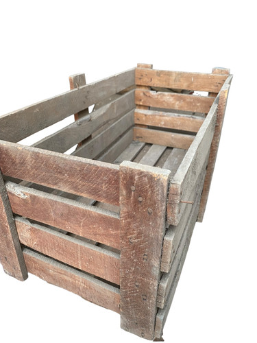 Ancienne caisse bois - caisse, en