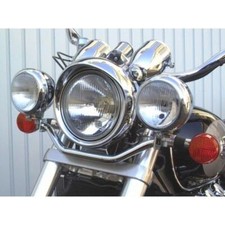 HONDA F6C VALKYRIE-SUPPORT BARRE DE PHARES ADDITIONNELS-7398 LH