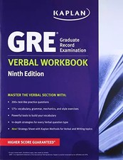 GRE Verbal Workbook (Kaplan