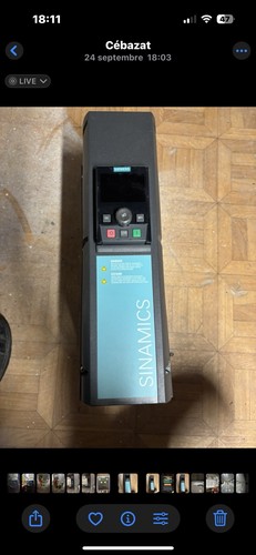 Variateur siemens sinamics - siemens,