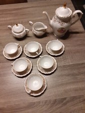 Service A Cafe The PORCELAINE BAVARIA WINTERLING. DECOR FRAGONARD. 15 Pièces 