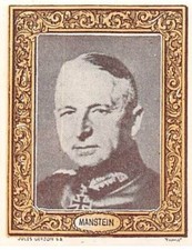 Chromos - COR10040 - Figuras relevantes de la 2a guerra mundial - Manstein - 5