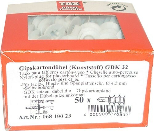 Tox goujon gdk 50 pièce - gdk,