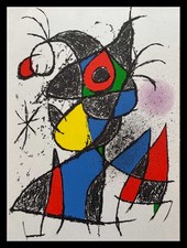 Joan MIRO : Peintures, gouaches, dessins II, lithographie originale 1972