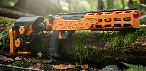 Ruger printed stock - 3d,