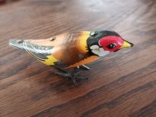 Ancien Petit Jouet Mécanique Oiseau