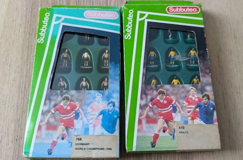 Subbuteo lot boîtes - de,