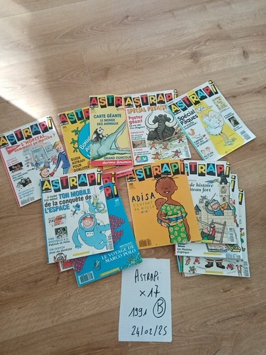 Astrapi 1991 lot - 17, revues