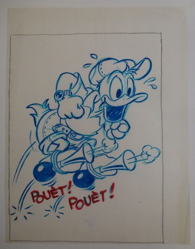 Dessin original préparatoire - dessin,