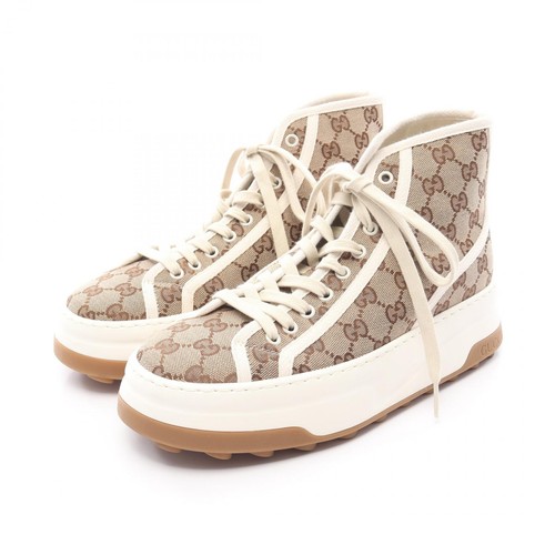 Baskets toile gucci - baskets,