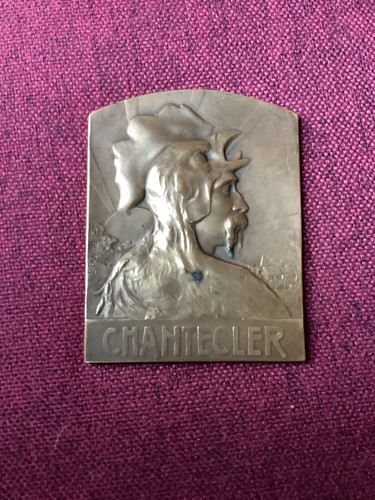 Médaille plaque chantecler - médaille,