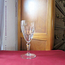 1 verres a eau en cristal  de