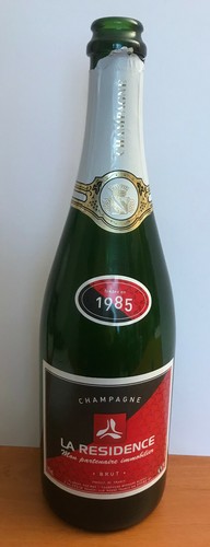 Bouteille champagne vide 75cl - vide,