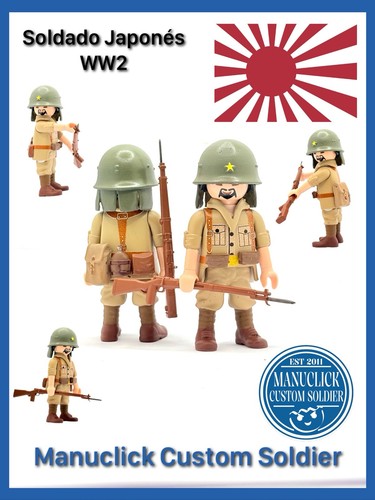 Playmobil custom ww2 - playmobil, soldat
