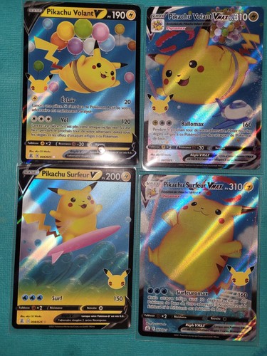 Cartes pokémon pikachu - 4,